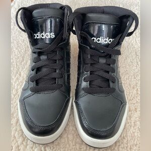 Adidas Black Cheetah Girls Hi Top Sneakers, 4 1/2